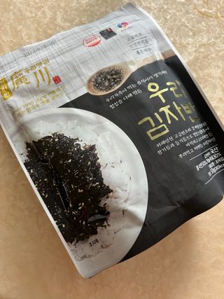 광천우리맛김 우리집밥도둑 맛있는광천김 우리김자반 50g 5봉 — 5점을 준 리뷰어가 2021년 10월 올린 사용 사진