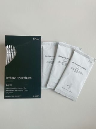 [이즈라이프코스메틱] 퍼퓸 드라이어 시트 히노끼향  or 블랑향 2중 택1 30매 — 5점을 준 리뷰어가 2021년 5월 올린 사용 사진
