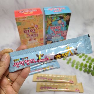 다나음 셀렌에 빠진 아연면역젤리 열대과일맛+사과맛 — 5점을 준 리뷰어가 2021년 4월 올린 사용 사진