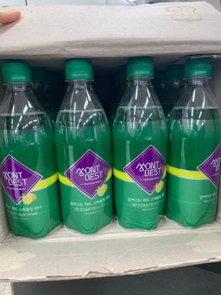 몽베스트 Montbest with Sparkling water Lemon OR Lime 20병(랜덤) — 5점을 준 리뷰어가 2021년 10월 올린 사용 사진