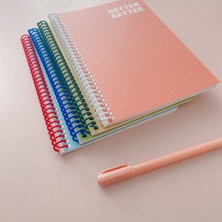 리훈 언제든지 필요한 기본 아이템 아무노트 4권세트+저점도펜[색상랜덤배송] — 5점을 준 리뷰어가 2021년 3월 올린 사용 사진