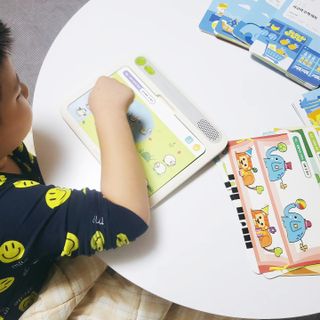 크레타탭 차세대 사고력 유아수학 학습기 페이퍼 태블릿 — 5점을 준 리뷰어가 2023년 11월 올린 사용 사진