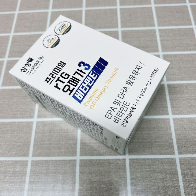 프리미엄 rTG 오메가3 비타민E 850mg x 30캡슐 리뷰 사진