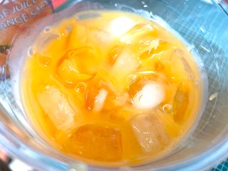 [차바] 감귤주스 2개 — 5점을 준 리뷰어가 2021년 8월 올린 사용 사진
