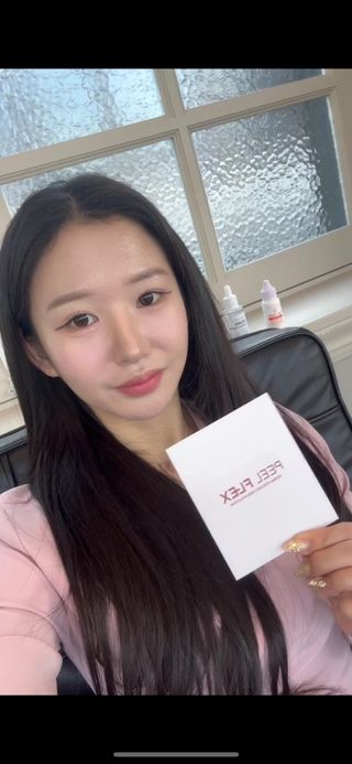 🎞️릴스캠페인🎞️[필플렉스] 토아스 필플렉스 더마 필링 케어 솔루션 2종 세트 — 5점을 준 리뷰어가 2025년 1월 올린 사용 사진