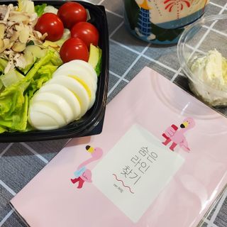 리훈 하밍이와 함께하는 숨은라인찾기 다이어트 플래너 — 5점을 준 리뷰어가 2021년 4월 올린 사용 사진