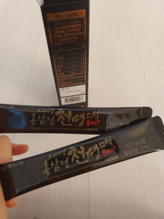 서울약사신협 약사신협_천명플러스스틱_10mlx30포 — 5점을 준 리뷰어가 2021년 3월 올린 사용 사진