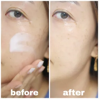 난나 살몬 스파이더 검버섯 미백 톤업 화이트닝 연어 앰플 크림 300ml 대용량 — 5점을 준 리뷰어가 2022년 8월 올린 사용 사진