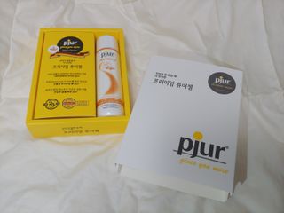 프리미엄 마사지젤 pjur 퓨어젤 — 4점을 준 리뷰어가 2021년 1월 올린 사용 사진