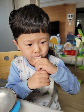 [이뮤니티플러스]우리아이 면역오키, 건강오키 _ 키즈오키 어린이홍삼 10포 1box — 3점을 준 리뷰어가 2022년 1월 올린 사용 사진