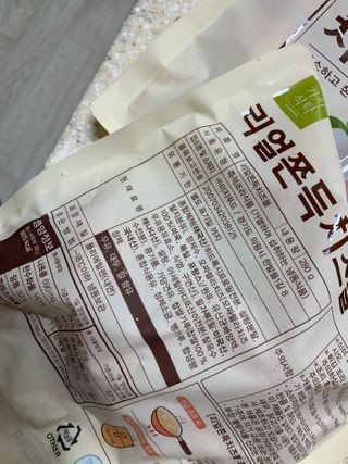 가치식탁 리얼쫀득치즈볼 — 5점을 준 리뷰어가 2021년 2월 올린 사용 사진