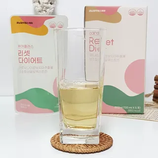 [경남제약헬스케어] 케어플러스 리셋 다이어트 청포도맛 100ml X 5포 (5일분) — 5점을 준 리뷰어가 2023년 4월 올린 사용 사진