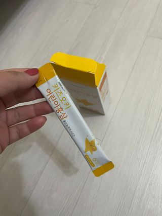 [이뮤니티플러스]우리아이 면역오키, 건강오키 _ 키즈오키 어린이홍삼 10포 1box — 4점을 준 리뷰어가 2022년 2월 올린 사용 사진