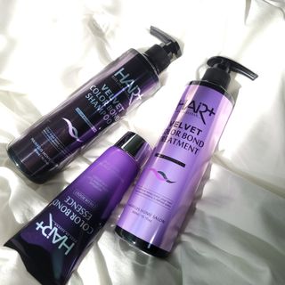 헤어플러스 컬러본드 샴푸300+트리트먼트300+에센스95 — 5점을 준 리뷰어가 2021년 3월 올린 사용 사진