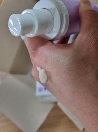 바르셀 주름개선 리프팅 영양크림 인텐시브 리포좀 더블크림-C2 50ml — 5점을 준 리뷰어가 2021년 11월 올린 사용 사진