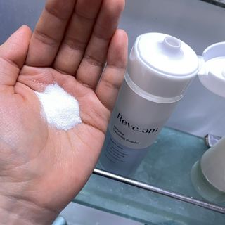 나우 0[리브엠] 화해 1등 클렌징 파우더! 모공&피지 말끔순삭 — 5점을 준 리뷰어가 2025년 2월 올린 사용 사진
