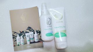 mom e 맘이 내추럴 베이비 케어 크림+바디오일 — 4.5점을 준 리뷰어가 2021년 1월 올린 사용 사진