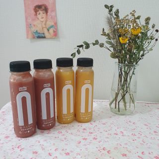 BLENDY'S 핑크 스무디+블론디 스무디 — 5점을 준 리뷰어가 2021년 9월 올린 사용 사진