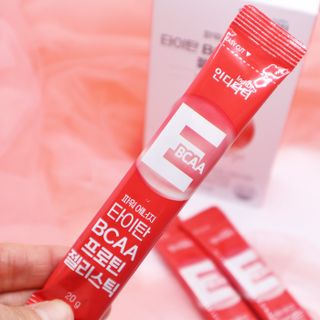 인디닥터 면역 생생 핑크 이뮨 젤리 + 타이탄 BCAA 프로틴 젤리스틱 — 5점을 준 리뷰어가 2022년 3월 올린 사용 사진