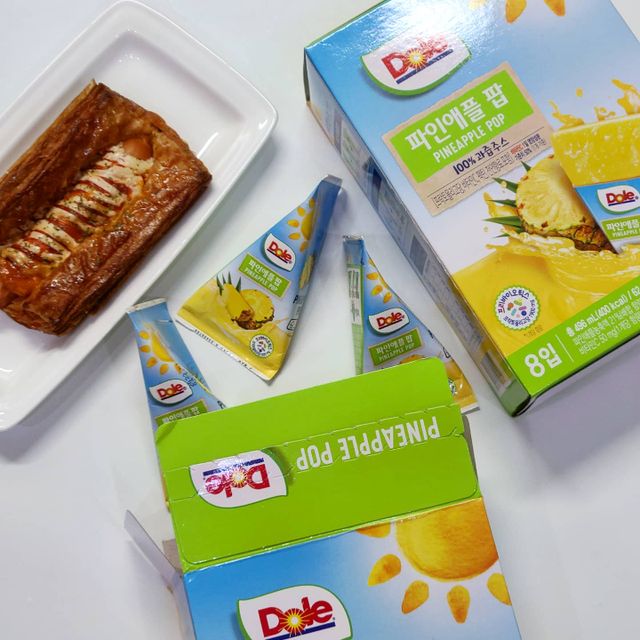 Dole 피치팝/파인애플팝 62ml 8입 X 2박스 리뷰 사진