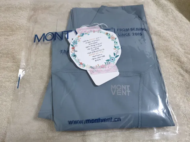 MONTVENT 클링스 에어핏 레깅스 리뷰 사진