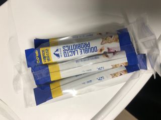 씨디랩 구강에서 장까지 한 번에 관리하는 더블락토 강아지 고양이 유산균 — 5점을 준 리뷰어가 2021년 6월 올린 사용 사진