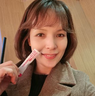 MF [푸딜라이트] 하루 한 포, 피부건강 챙기는 탱글업 콜라겐 — 5점을 준 리뷰어가 2024년 2월 올린 사용 사진