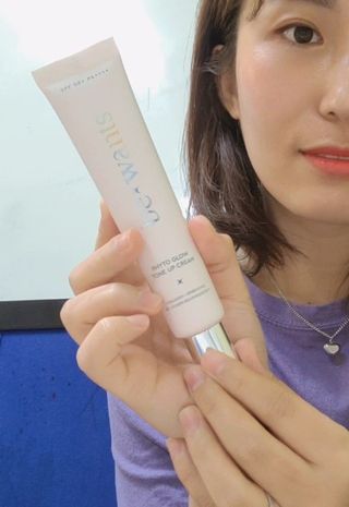 비원츠 모이스처 코팅 리퀴드 + 비원츠 피토글로우 톤업크림 — 5점을 준 리뷰어가 2021년 6월 올린 사용 사진