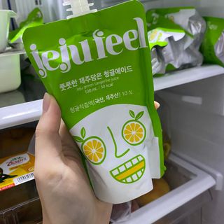 JEJUFEEL 풋풋한 제주담은 청귤에이드 — 5점을 준 리뷰어가 2022년 10월 올린 사용 사진