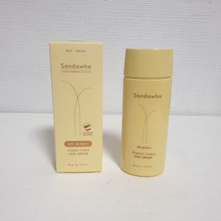 스킨큐어 산다화 유기농 레몬썬크림 — 5점을 준 리뷰어가 2022년 4월 올린 사용 사진