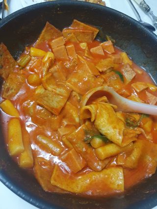 응큼떡볶이 — 5점을 준 리뷰어가 2021년 3월 올린 사용 사진