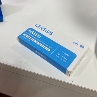 렌시스 LENSSIS [ 렌시스 ] 인생정착템 , 영롱한 매력이 있는 ＃에일린시리즈 1개월용 ｜ 4컬러 중 택1 ｜ — 4.5점을 준 리뷰어가 2021년 4월 올린 사용 사진