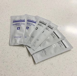 더마힐 헤어 컨디셔닝 샴푸 500ml 3종 중 택1 — 5점을 준 리뷰어가 2021년 4월 올린 사용 사진