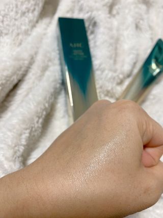 [NEW 탄력유턴 아이크림] AHC 유스 래스팅 리얼 아이크림 포 페이스 — 5점을 준 리뷰어가 2021년 3월 올린 사용 사진