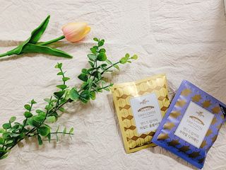 (주)쟈뎅 쟈뎅 클래스 핸드 드립 커피 10P 2종_디카페인 1종+랜덤 플레이버 1종 — 5점을 준 리뷰어가 2021년 3월 올린 사용 사진