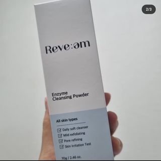 나우 [리브엠] 화해 1등 클렌징 파우더! 모공&피지 말끔순삭 — 5점을 준 리뷰어가 2025년 1월 올린 사용 사진