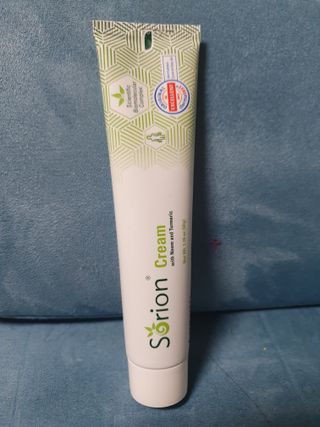 건선/아토/습진/민감성 피부 천연보습진정크림 소리온 크림 & 센시티브 크림 50g — 4.5점을 준 리뷰어가 2022년 1월 올린 사용 사진