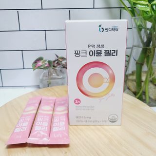 [인디닥터] 면역 생생 핑크 이뮨 젤리 — 5점을 준 리뷰어가 2022년 6월 올린 사용 사진
