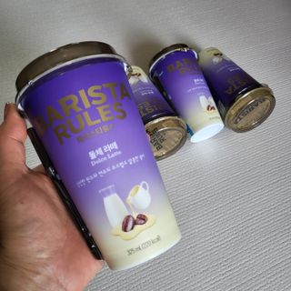 바리스타룰스 돌체 라떼 — 5점을 준 리뷰어가 2023년 4월 올린 사용 사진