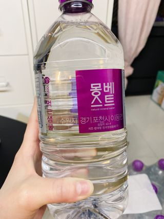 몽베스트 MONTBEST 1L 12입 — 5점을 준 리뷰어가 2022년 4월 올린 사용 사진