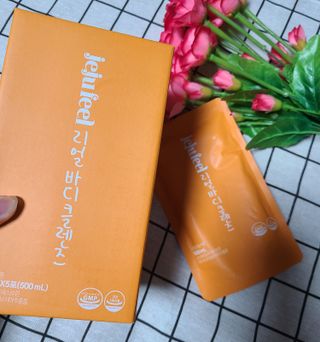 JEJUFEEL 리얼바디클렌즈 — 5점을 준 리뷰어가 2022년 9월 올린 사용 사진