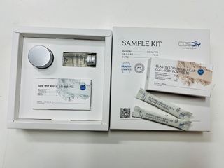 [유니자르] COSDIY  샘플 키트 + 엘라스틴 저분자 콜라겐 파우더 — 5점을 준 리뷰어가 2021년 10월 올린 사용 사진