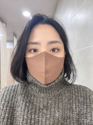 Ciior 씨오르 브이핏 마스크 — 5점을 준 리뷰어가 2022년 12월 올린 사용 사진