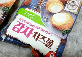 [풀무원] 치즈볼 2종-돈까스치즈볼, 감자치즈볼 — 5점을 준 리뷰어가 2021년 4월 올린 사용 사진