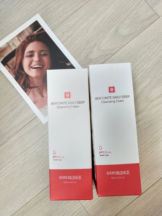 바디셀런스 벤토나이트 데일리 약산성 딥클렌징폼 120ml — 5점을 준 리뷰어가 2021년 12월 올린 사용 사진