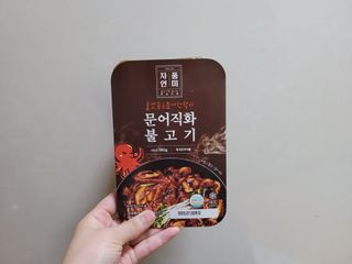 자연풍미 문어직화볶음 3종 (불고기, 불곱창, 치즈불닭) — 3점을 준 리뷰어가 2022년 8월 올린 사용 사진