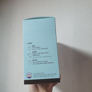 아므_이너뷰티 라이트 앤 딜라이트 밀 민트 초코 — 5점을 준 리뷰어가 2021년 7월 올린 사용 사진