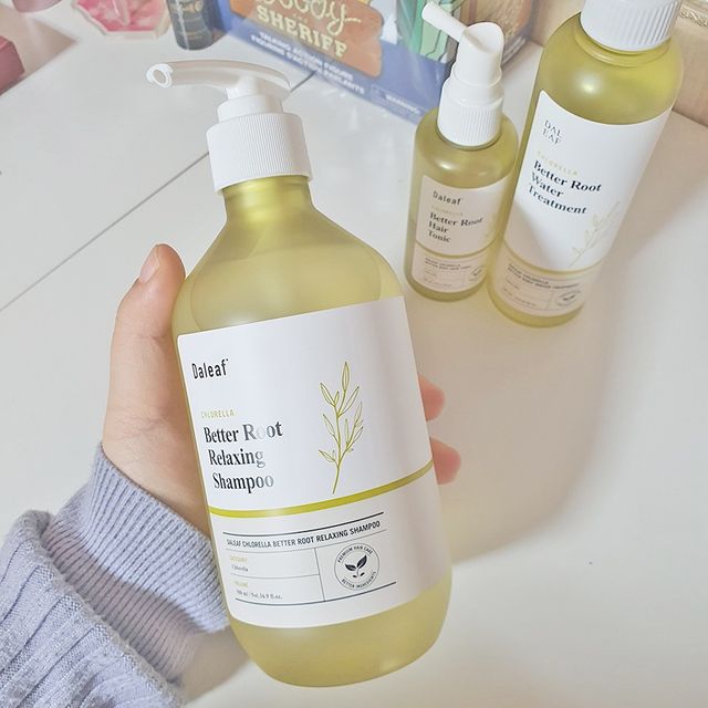 달리프 클로렐라 베러 루트 릴렉싱 샴푸 500ml 리뷰 사진