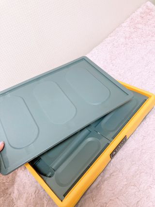 팽현숙 최양락 에어클로 폴딩카트+박스+우드상판+로프 세트구성 블랙,화이트,그레이 — 5점을 준 리뷰어가 2021년 2월 올린 사용 사진