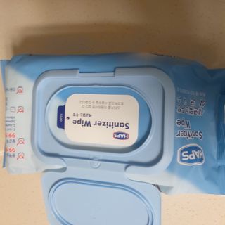 햅스 세균없는 주방 대형 2팩, HAPS sanitizer wipe — 4점을 준 리뷰어가 2022년 1월 올린 사용 사진